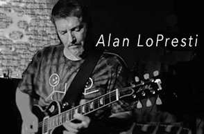 Alan LoPresti: vocalist., guitaris and songwriter for Loco Moto