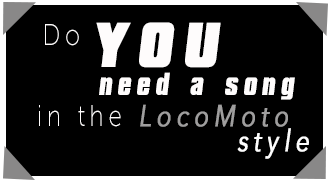 Custom song writing for any commercial and sync application by Loco Moto
